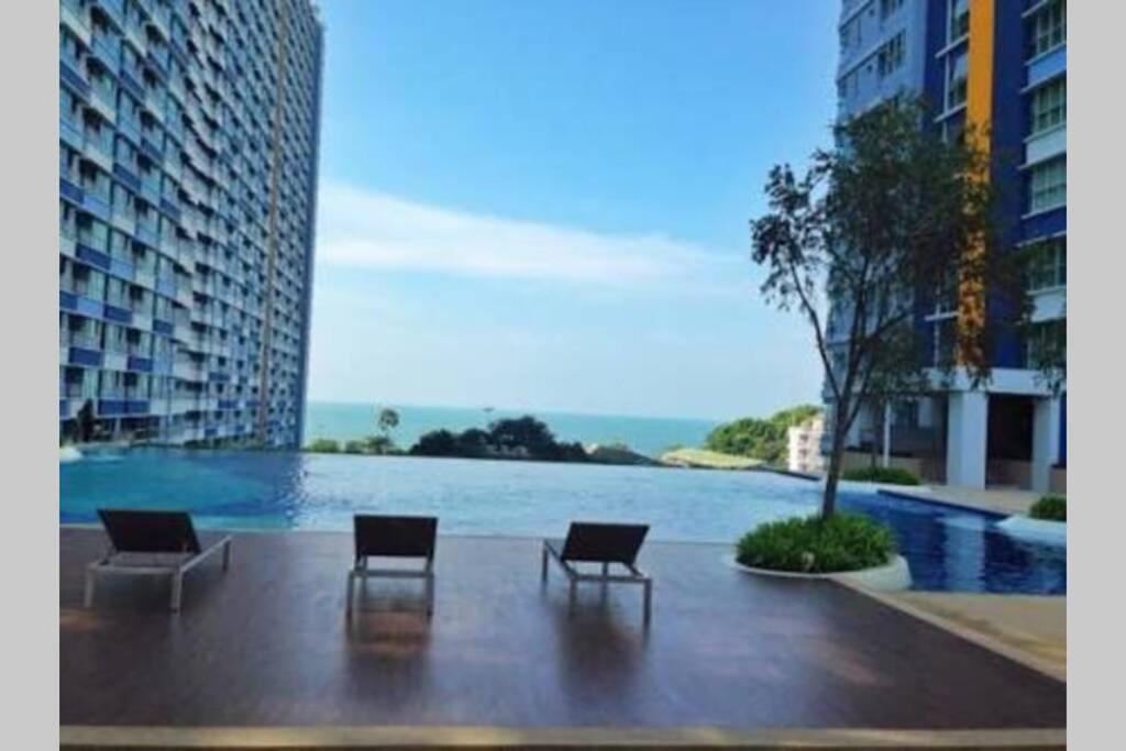 Stunning Seaview Suite Jomtien Beach Eksteriør billede
